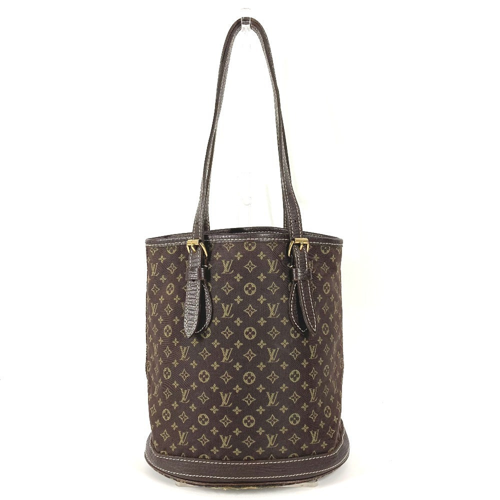 LOUIS VUITTON Shoulder Bag M95226 Monogram mini canvas Brown Monogram mini BucketPM Women Used Authentic