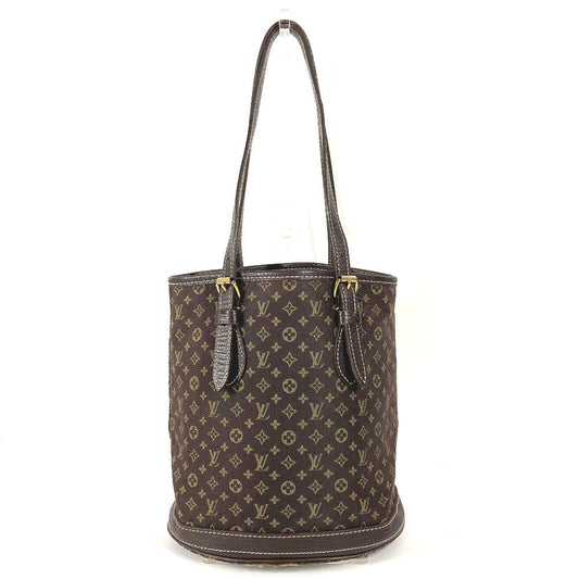 LOUIS VUITTON Shoulder Bag M95226 Monogram mini canvas Brown Monogram mini BucketPM Women Used Authentic