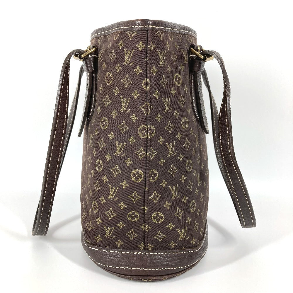 LOUIS VUITTON Shoulder Bag M95226 Monogram mini canvas Brown Monogram mini BucketPM Women Used Authentic