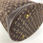 LOUIS VUITTON Shoulder Bag M95226 Monogram mini canvas Brown Monogram mini BucketPM Women Used Authentic
