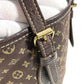LOUIS VUITTON Shoulder Bag M95226 Monogram mini canvas Brown Monogram mini BucketPM Women Used Authentic