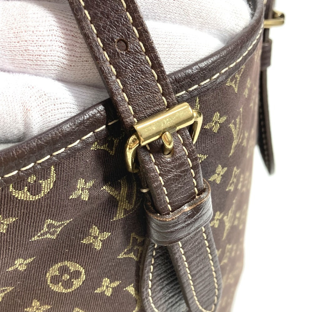LOUIS VUITTON Shoulder Bag M95226 Monogram mini canvas Brown Monogram mini BucketPM Women Used Authentic