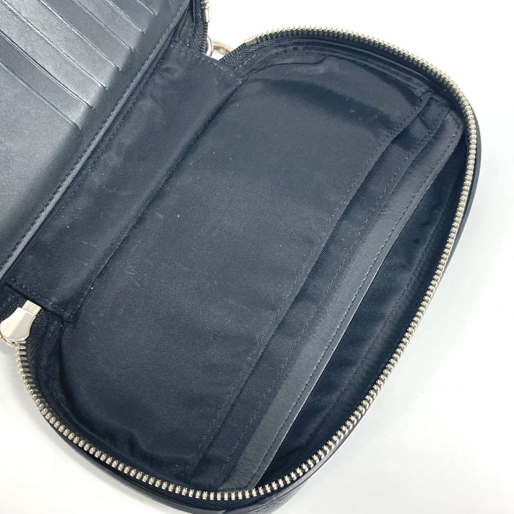 LOUIS VUITTON Clutch bag N63504 Damier Cobalt Canvas Navy Damier Cobalt Portefeuille Zippy Soft unisex(Unisex) Used Authentic