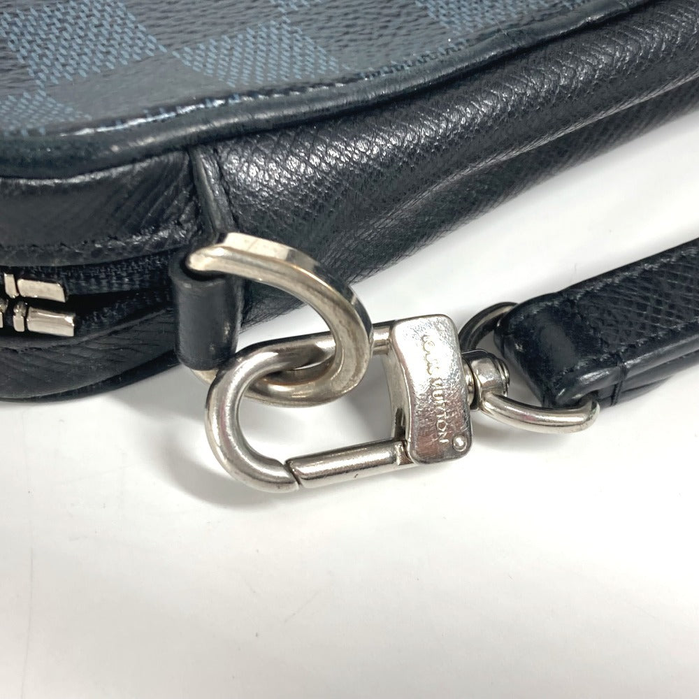 LOUIS VUITTON Clutch bag N63504 Damier Cobalt Canvas Navy Damier Cobalt Portefeuille Zippy Soft unisex(Unisex) Used Authentic