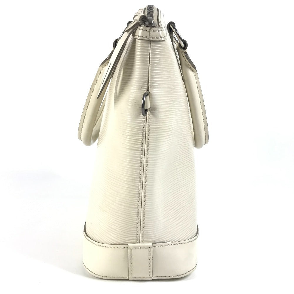 LOUIS VUITTON Handbag M4229J Epi Leather white Epi LockitPM Women Used Authentic