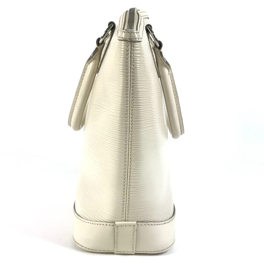 LOUIS VUITTON Handbag M4229J Epi Leather white Epi LockitPM Women Used Authentic