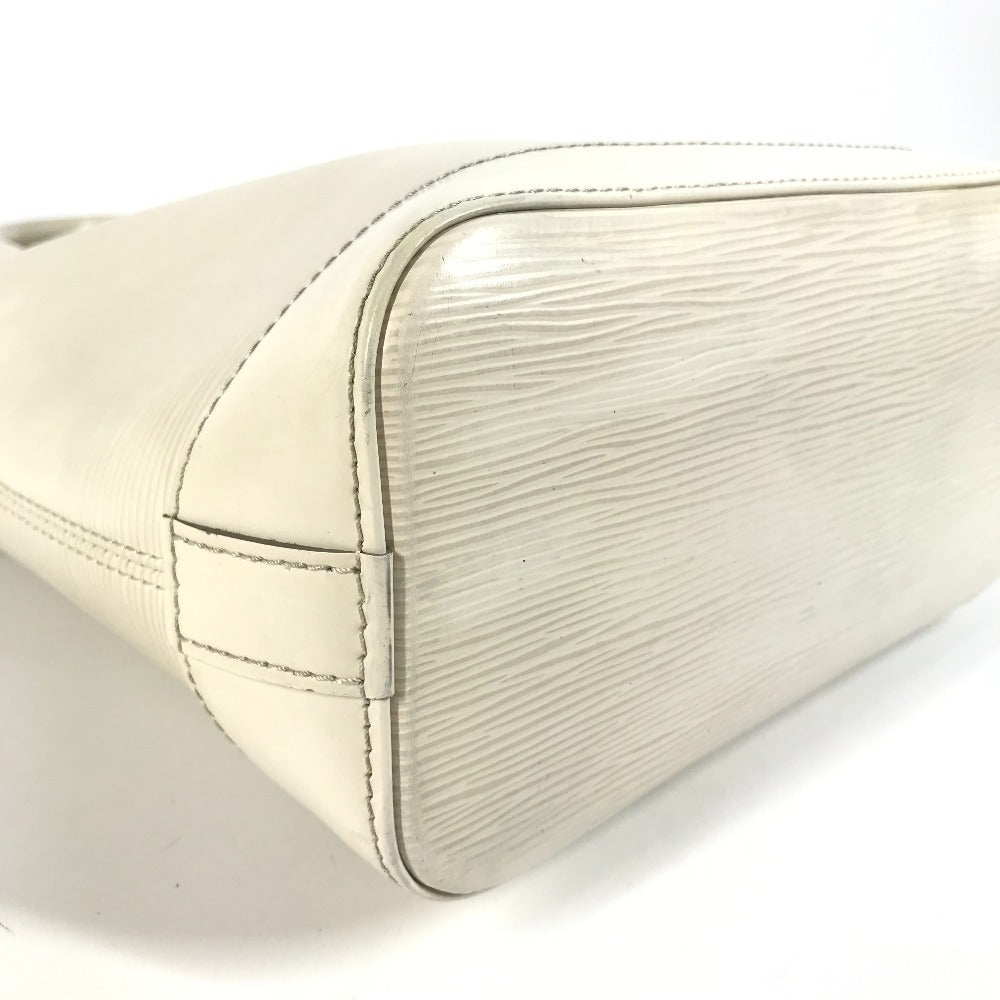LOUIS VUITTON Handbag M4229J Epi Leather white Epi LockitPM Women Used Authentic