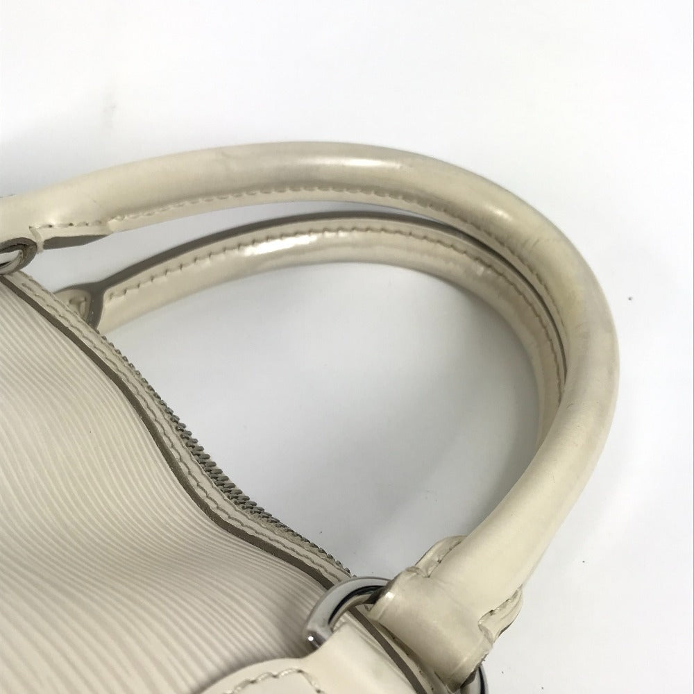 LOUIS VUITTON Handbag M4229J Epi Leather white Epi LockitPM Women Used Authentic