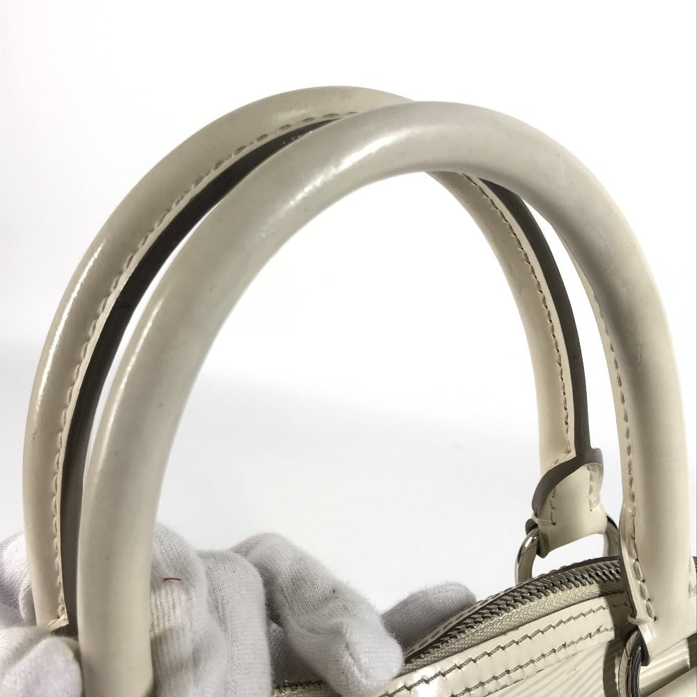 LOUIS VUITTON Handbag M4229J Epi Leather white Epi LockitPM Women Used Authentic