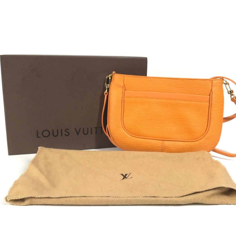 LOUIS VUITTON Shoulder Bag M5898H Epi Leather Orange Epi Salvanga Women Used Authentic