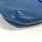 LOUIS VUITTON Business bag N41328 Damier Anfini Leather blue Damier Anfini Porto de Cumanjour PDJ mens Used Authentic
