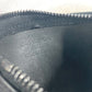 LOUIS VUITTON Coin case M81031 leather black Aerogram Pochette Cre mens(Unisex) Used Authentic
