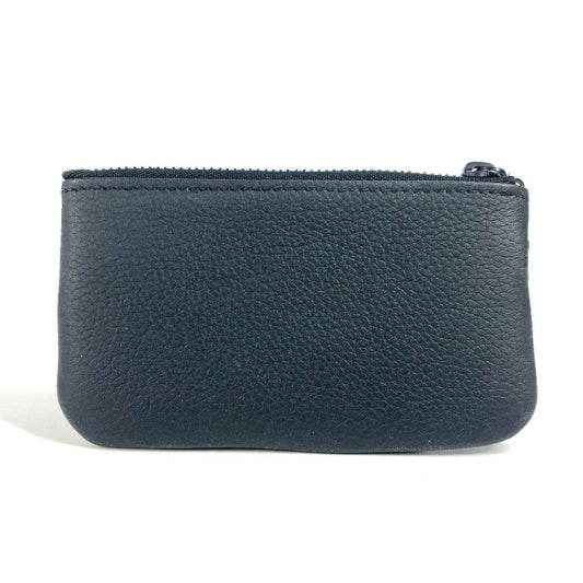 LOUIS VUITTON Coin case M81031 leather black Aerogram Pochette Cre mens(Unisex) Used Authentic