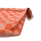 LOUIS VUITTON Shoulder Bag N41312 Damier canvas Orange Damier color module Women Used Authentic