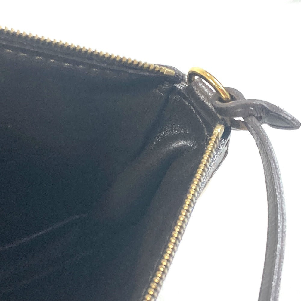 LOUIS VUITTON Shoulder Bag M95162 Plastics, Leather Brown Monogram charm Pochette Accessoires Women Used Authentic