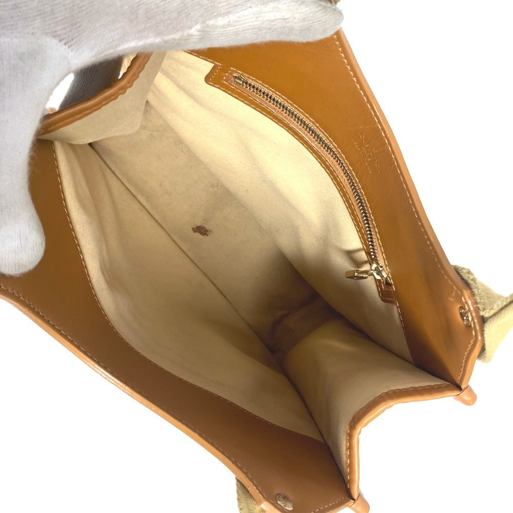 LOUIS VUITTON Shoulder Bag M92328 Monogram mini canvas beige Monogram mini Sac Catline Women Used Authentic