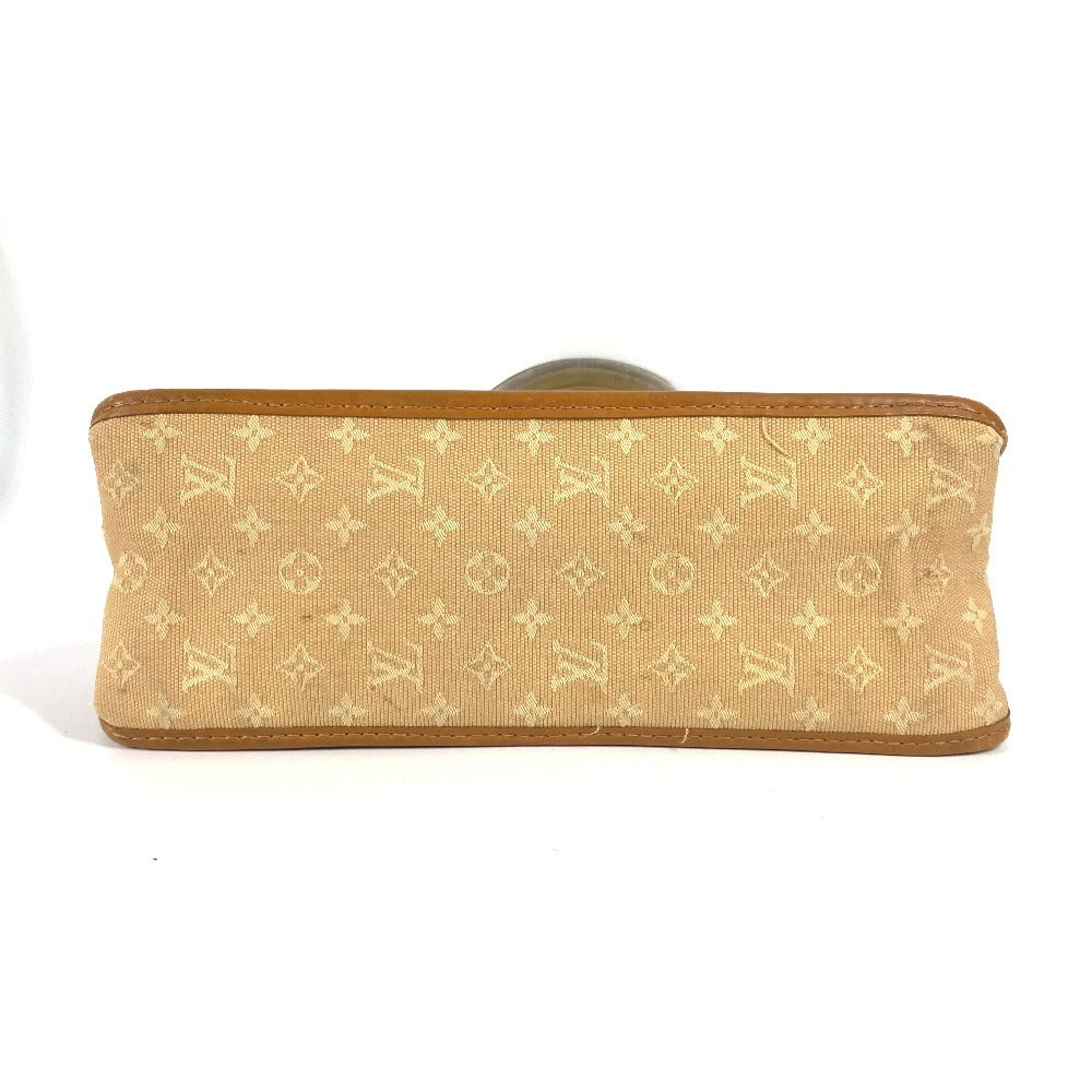 LOUIS VUITTON Shoulder Bag M92328 Monogram mini canvas beige Monogram mini Sac Catline Women Used Authentic