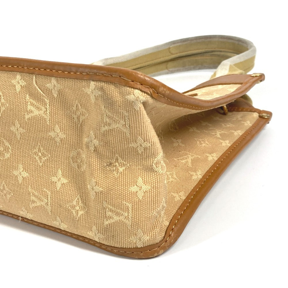 LOUIS VUITTON Shoulder Bag M92328 Monogram mini canvas beige Monogram mini Sac Catline Women Used Authentic