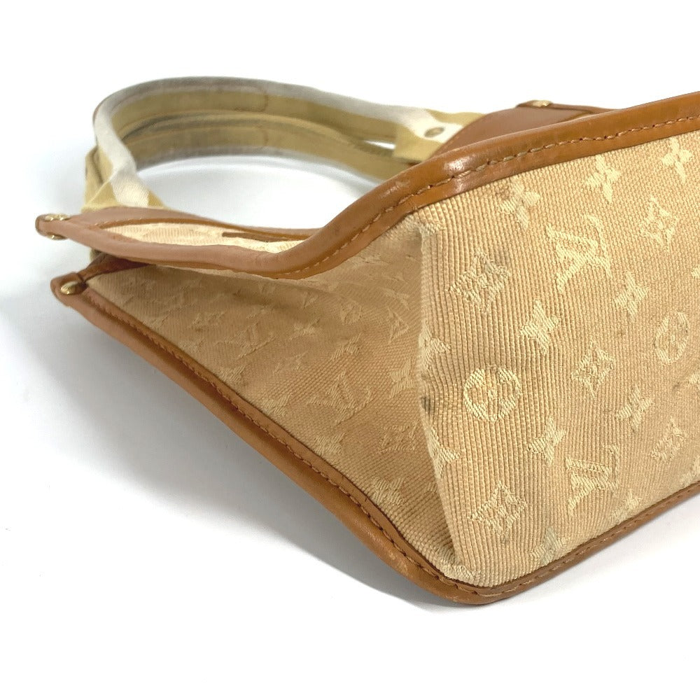 LOUIS VUITTON Shoulder Bag M92328 Monogram mini canvas beige Monogram mini Sac Catline Women Used Authentic