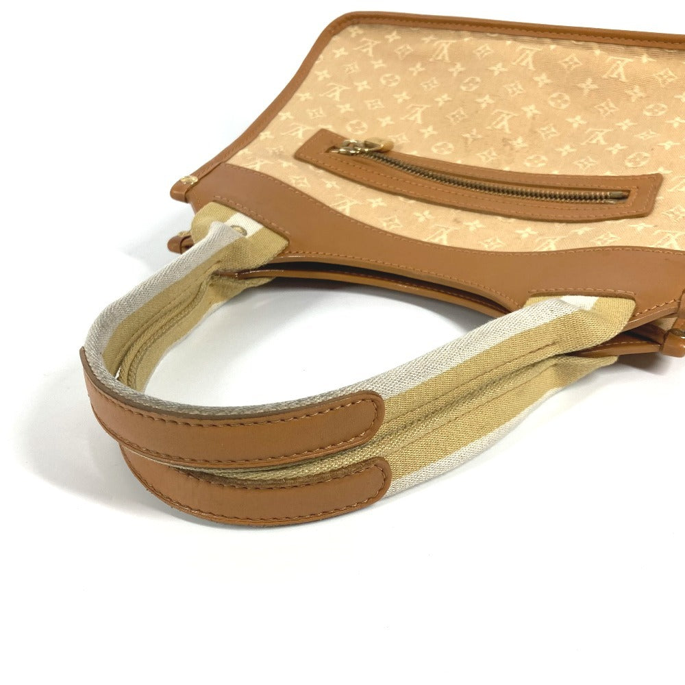 LOUIS VUITTON Shoulder Bag M92328 Monogram mini canvas beige Monogram mini Sac Catline Women Used Authentic