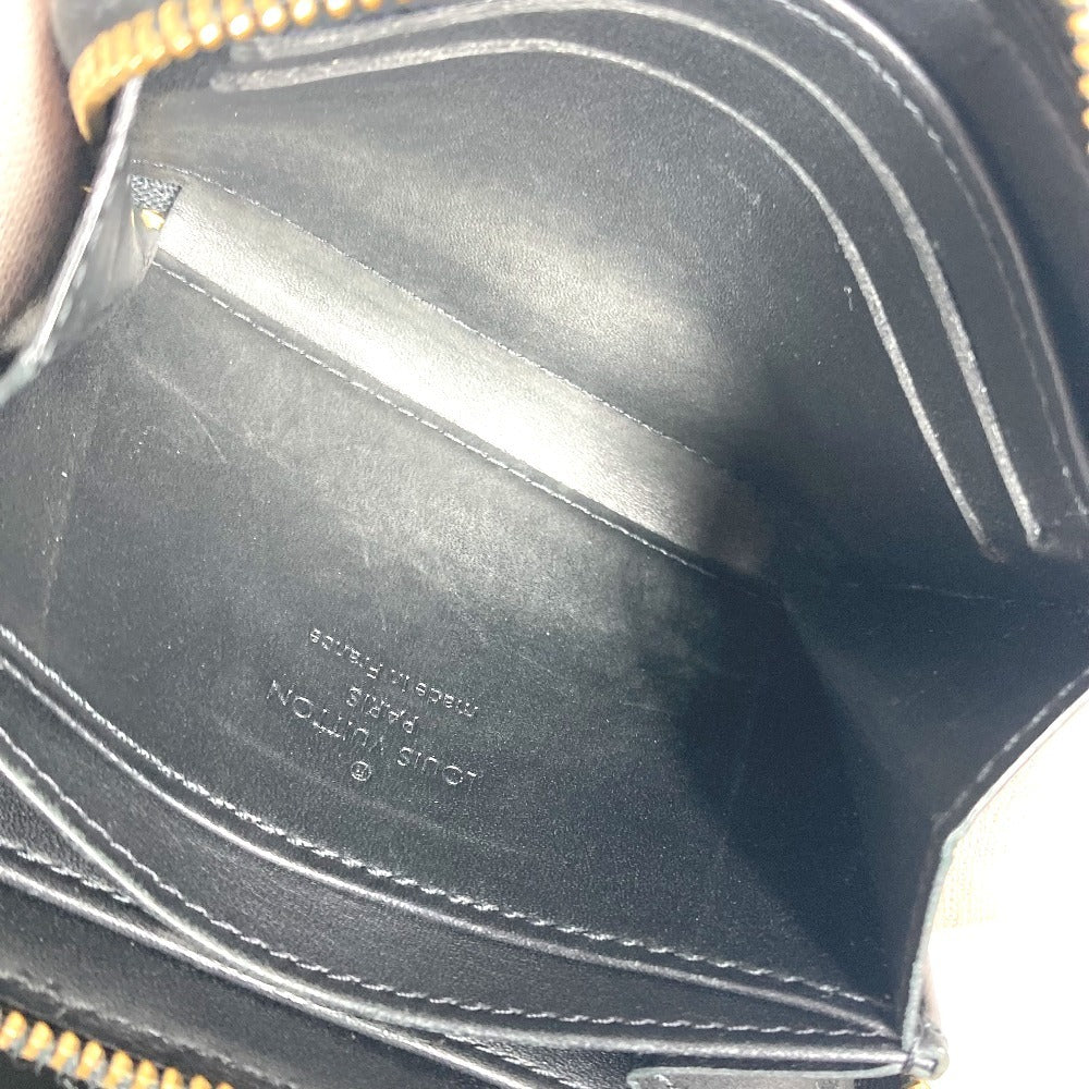 LOUIS VUITTON Coin case M50372 Patent leather Multi Nicolas Gesqueur Zip around purse Women Used Authentic