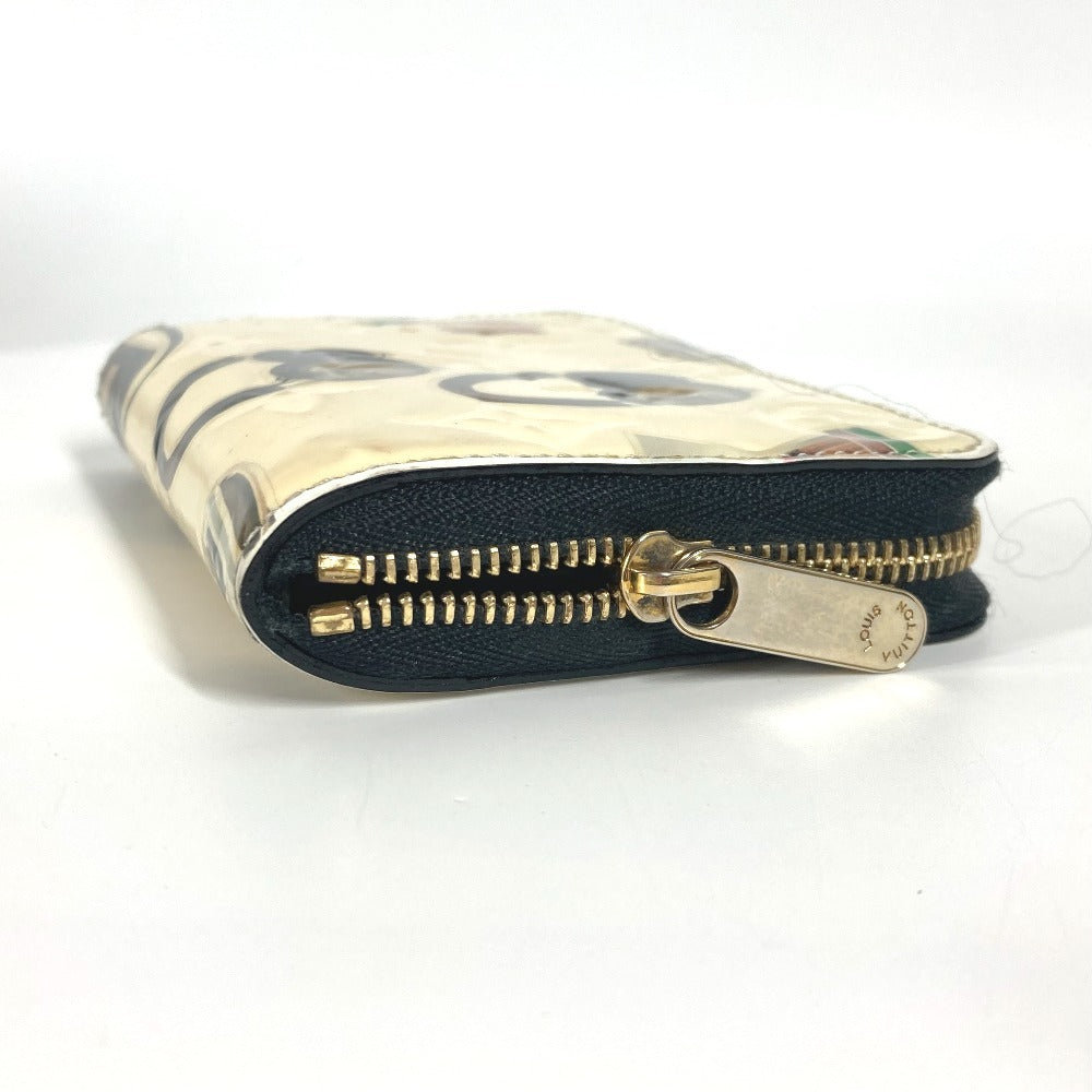 LOUIS VUITTON Coin case M50372 Patent leather Multi Nicolas Gesqueur Zip around purse Women Used Authentic