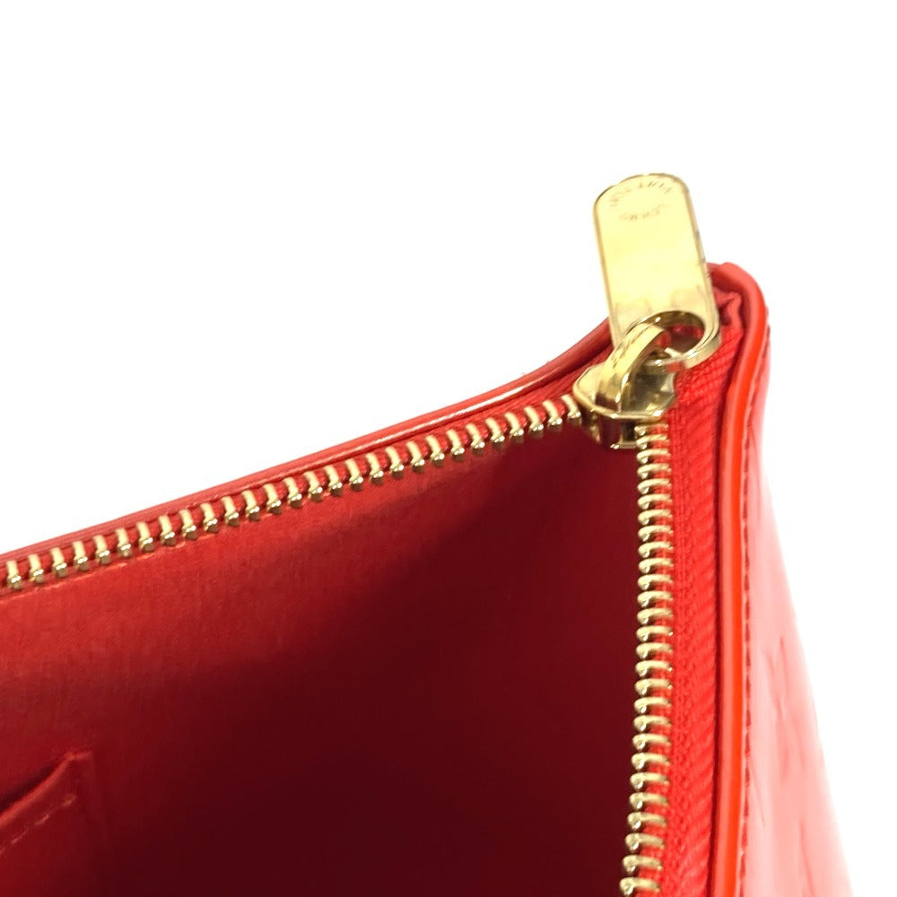 LOUIS VUITTON Tote Bag M93670 Monogram Vernis Orange Monogram Vernis Bellevue PM