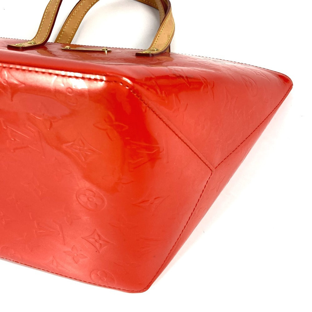 LOUIS VUITTON Tote Bag M93670 Monogram Vernis Orange Monogram Vernis Bellevue PM