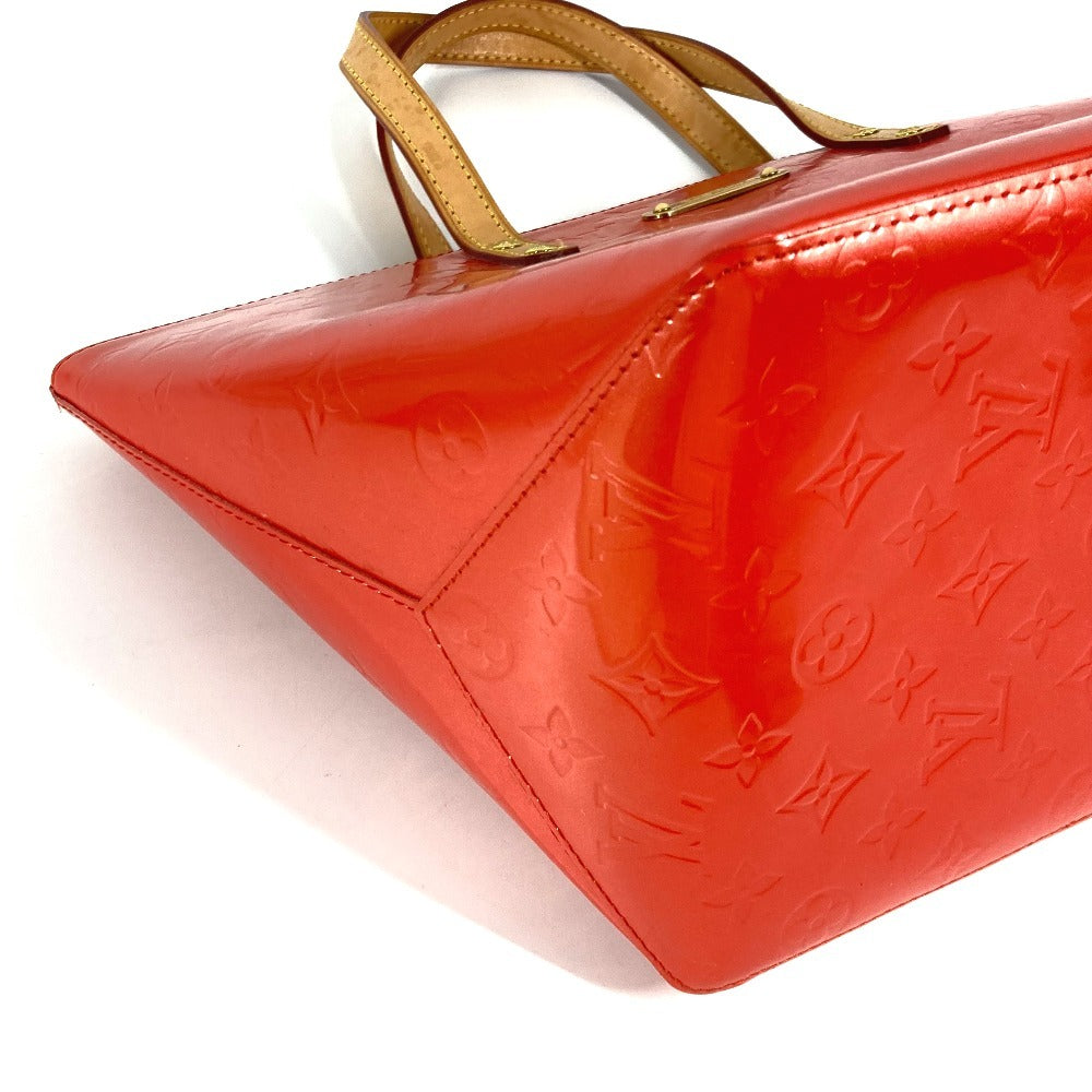 LOUIS VUITTON Tote Bag M93670 Monogram Vernis Orange Monogram Vernis Bellevue PM
