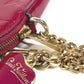 LOUIS VUITTON Coin case M90006 Monogram Vernis purple Monogram Vernis Porto Monet Coeur Women Used Authentic