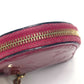 LOUIS VUITTON Coin case M90006 Monogram Vernis purple Monogram Vernis Porto Monet Coeur Women Used Authentic
