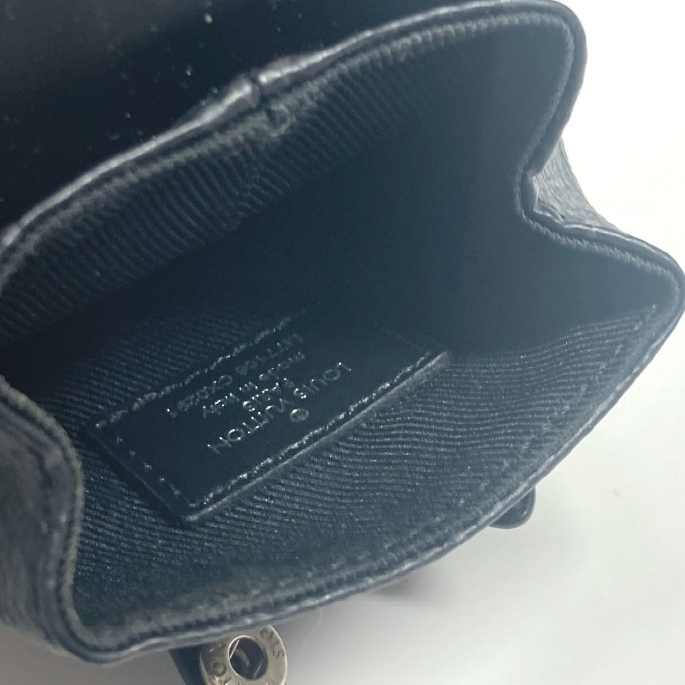 LOUIS VUITTON Bag charm M77166 Monogram Eclipse Canvas black Monogram Eclipse Beaded Sac Mini Christopher