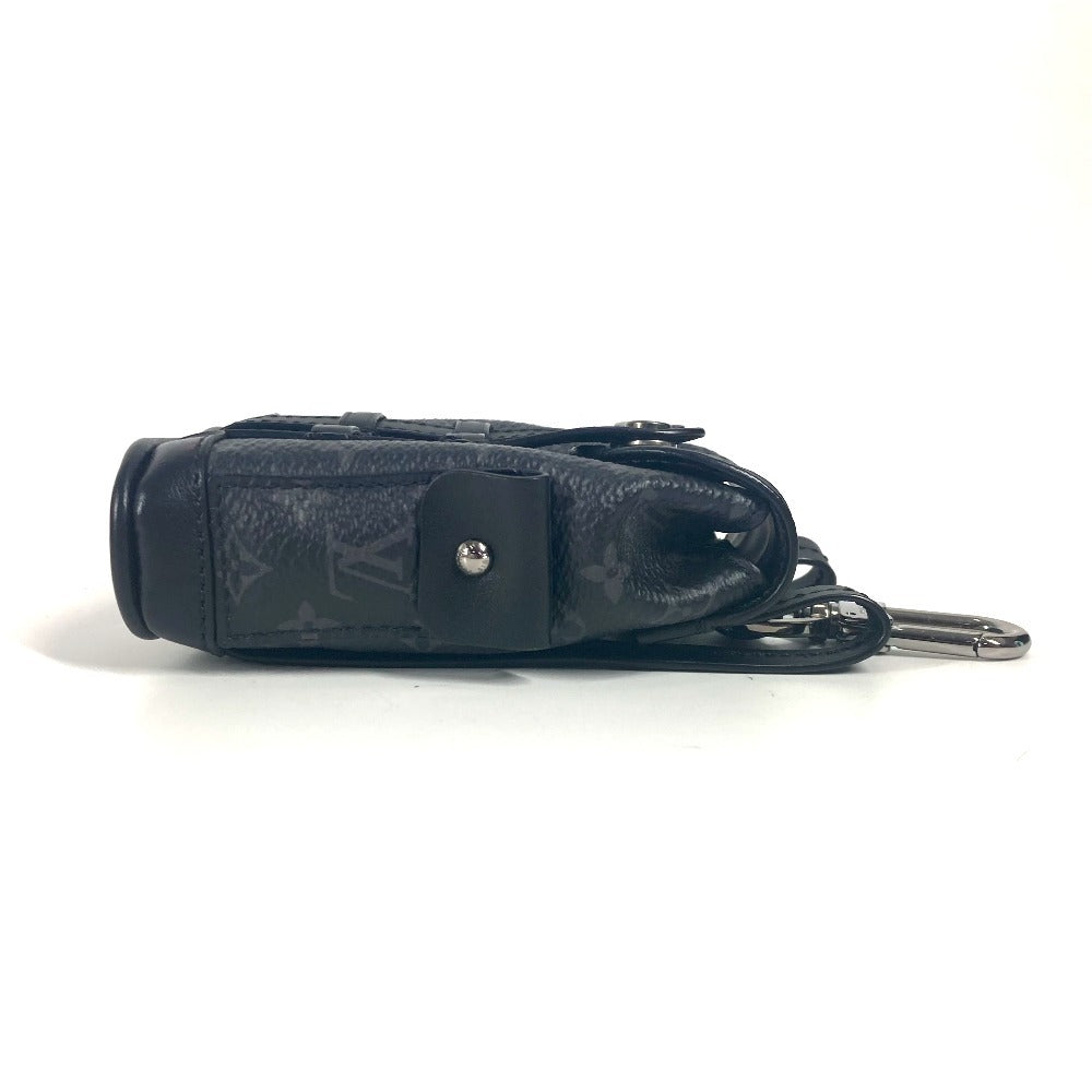 LOUIS VUITTON Bag charm M77166 Monogram Eclipse Canvas black Monogram Eclipse Beaded Sac Mini Christopher