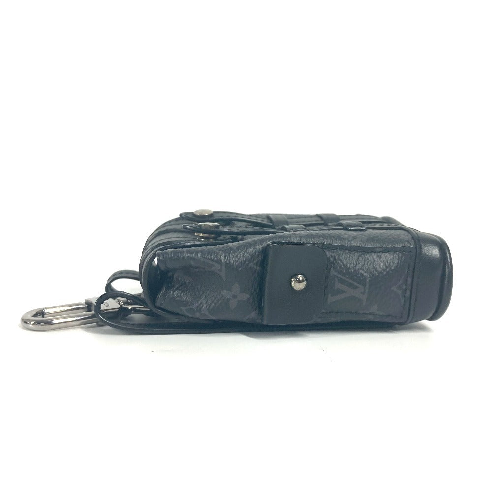 LOUIS VUITTON Bag charm M77166 Monogram Eclipse Canvas black Monogram Eclipse Beaded Sac Mini Christopher