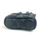 LOUIS VUITTON Bag charm M77166 Monogram Eclipse Canvas black Monogram Eclipse Beaded Sac Mini Christopher