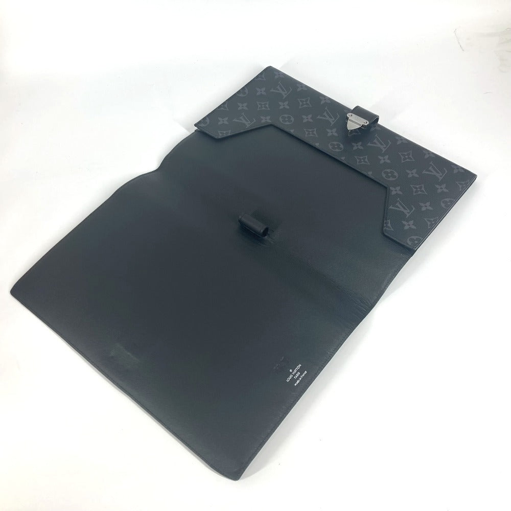 LOUIS VUITTON Clutch bag GI0273 Monogram Eclipse Canvas black Monogram Eclipse Portodocument Frank GM