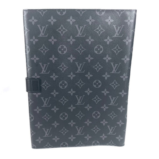 LOUIS VUITTON Clutch bag GI0273 Monogram Eclipse Canvas black Monogram Eclipse Portodocument Frank GM