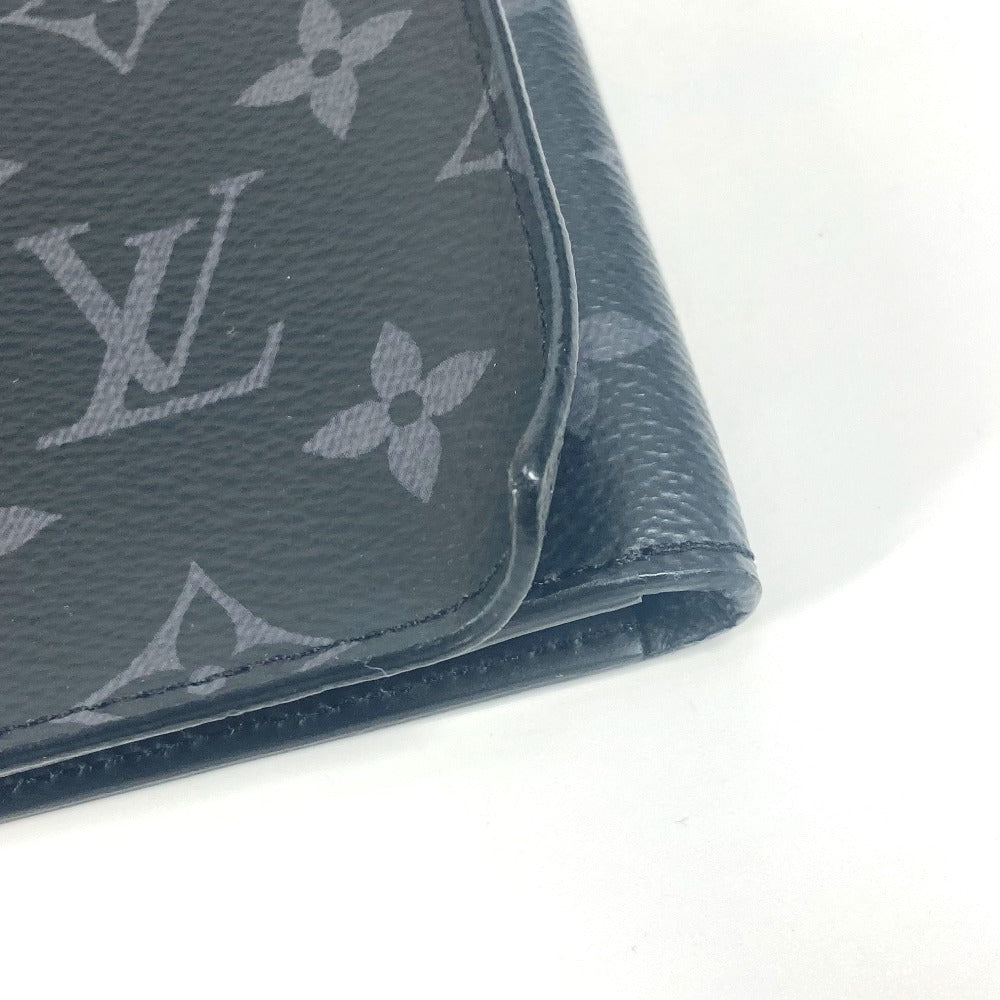 LOUIS VUITTON Clutch bag GI0273 Monogram Eclipse Canvas black Monogram Eclipse Portodocument Frank GM