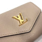 LOUIS VUITTON Trifold wallet M69340 Calf leather beige LV logo Portefeuille Rockmini
