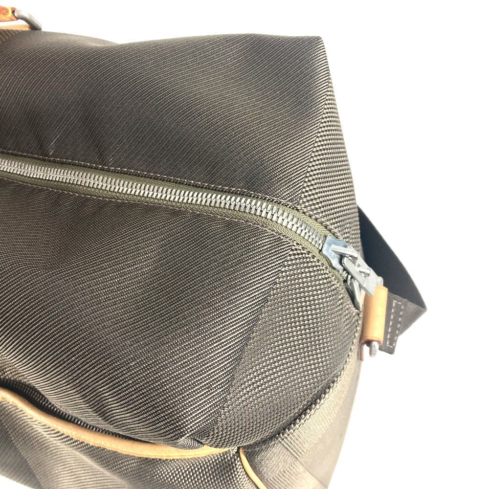 LOUIS VUITTON Boston Duffel bag M93228 Damier Jean Canvas khaki Damier Jean Suvlan