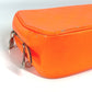 LOUIS VUITTON Pouch N23348 Damier Anfini Leather Orange Damier Anfini Truth Cracking T