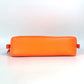 LOUIS VUITTON Pouch N23348 Damier Anfini Leather Orange Damier Anfini Truth Cracking T