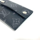 LOUIS VUITTON Coin case M83155 Taiga Leather black Taigalama Porto Cult Onstrap