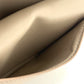 LOUIS VUITTON Folded wallet M80817 monogram mahina leather beige Portefeuille Clare