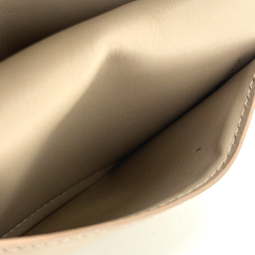LOUIS VUITTON Folded wallet M80817 monogram mahina leather beige Portefeuille Clare