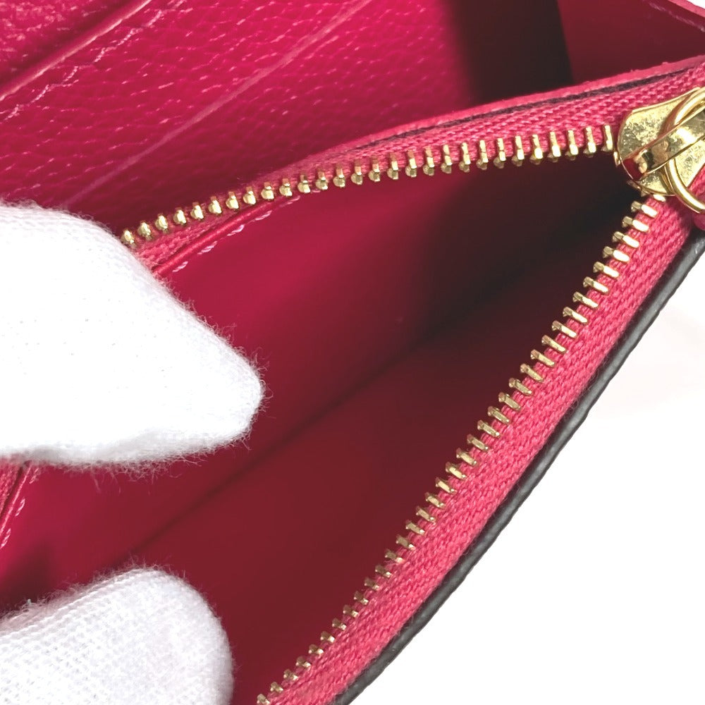LOUIS VUITTON Folded wallet M81521 Monogram Ann Platt Leather pink Monogram Ann Platt Portomonet Rosali