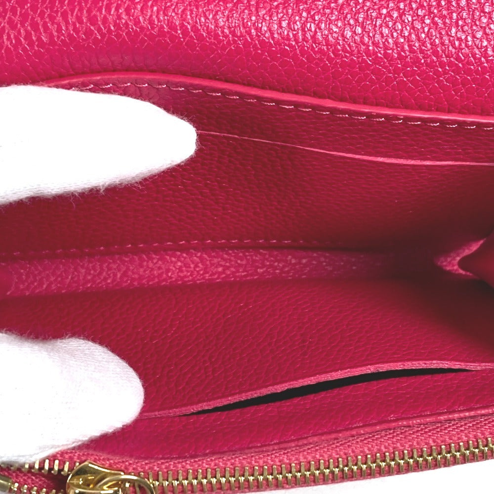 LOUIS VUITTON Folded wallet M81521 Monogram Ann Platt Leather pink Monogram Ann Platt Portomonet Rosali