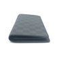 LOUIS VUITTON Long Wallet Purse N62655 Damier Grafitto Canvas black Portefeuille Brazza