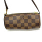 LOUIS VUITTON Handbag Ｎ51303 Damier canvas Brown Papillon 30 Cylinder type