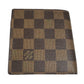LOUIS VUITTON Bifold Wallet N61675 Damier canvas Brown Bi-fold wallet with card pocket Damier Portefeuille Marco mens(Unisex) Used Authentic